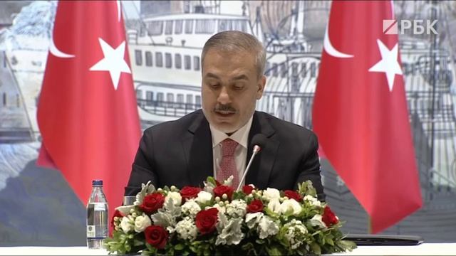 ⚡️Полное видео с выступлением главы МИД Турции Фидана на переговорах России и Украины в Стамбуле.