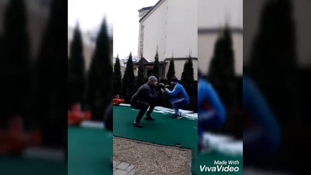 Жесткий Комплекс с гирей!!!