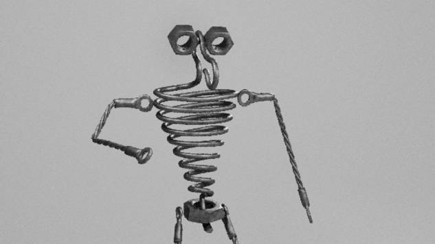 Человек Пружина