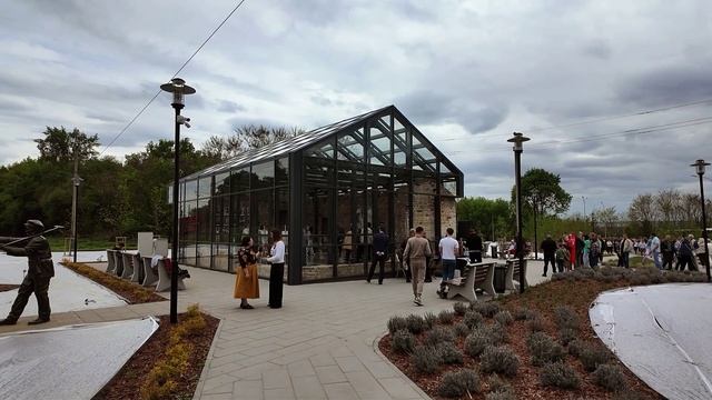 В День Победы на въезде в город открыли обновленный музейно-мемориальный комплекс «Майсюкова будка»