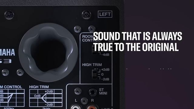 Yamaha HS3_HS4 High-Quality Compact Studio Monitors for the Uncompromising Creator