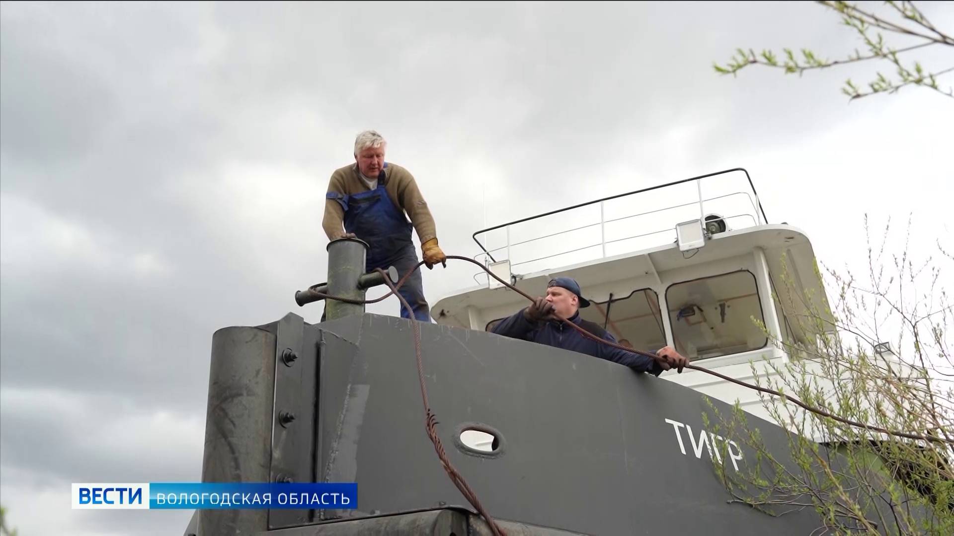 Вологодские судостроители подарили вторую жизнь буксиру «Тигр» из Санкт-Петербурга