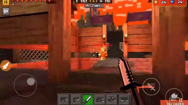 ЩА БУИД МЯСО Pixel gun