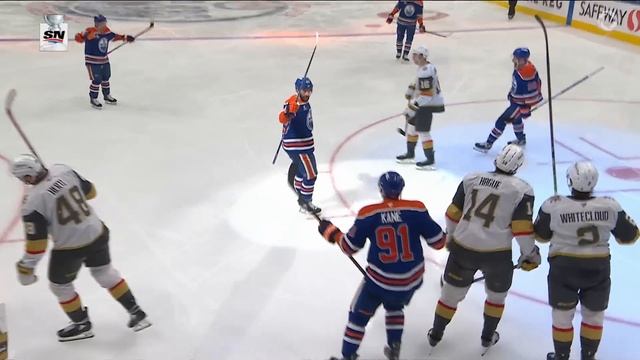 Adam Henrique Finds The Puck In The Slot As Oilers Strike First Again