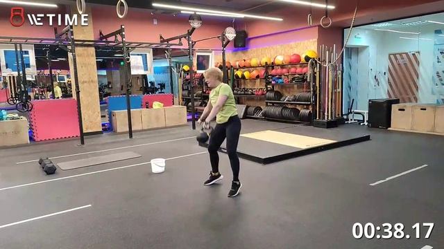 Старикова Наталья. Народные Игры ГТО Спортлото. Иду На Рекорд. Рывок Гири.