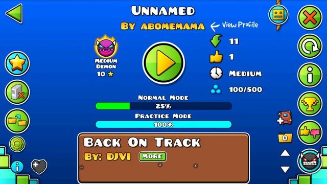 Играем на моём приватном сервере Geometry Dash