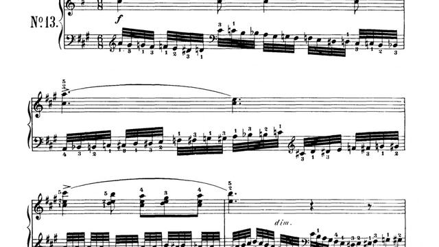Carl Czerny Studies for the left Hand, 24 Studies, op. 718