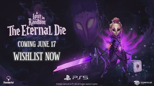Lost in Random： The Eternal Die - Release Date Trailer ｜ PS5 Games
