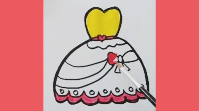 Drawing a dress picture|libos rasmini chizish|ड्राइंग ड्रेस तस्वीर|рисунок платье картина