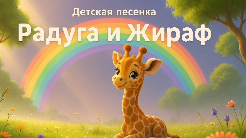 🌈 Радуга и Жираф 🦒 песенка 🎵