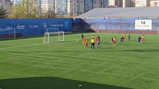 Коломяги (2013) vs Кировец-Восх-2 (2013), Первенство СПб 2025, Лига А, 11.05., 1 этап, 3 тур, 1 тайм