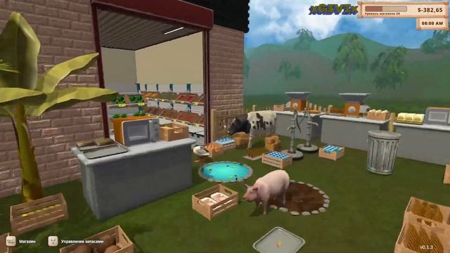 Открыли новое производство Farming & Supermarket Simulator #9