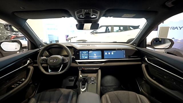 Geely Monjaro. Цвет: Oyster White / Белый металлик