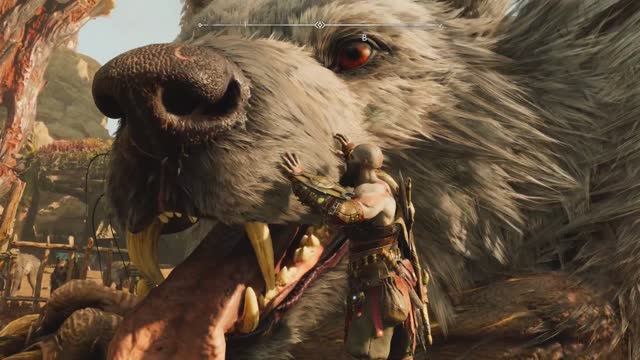Бонус: God of War: Ragnarök [RUS, без комментариев]. Разрушенная тюрьма.
