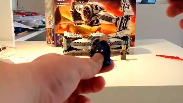 Обзор Lego Star Wars 75082 TIE Advanced Prototype