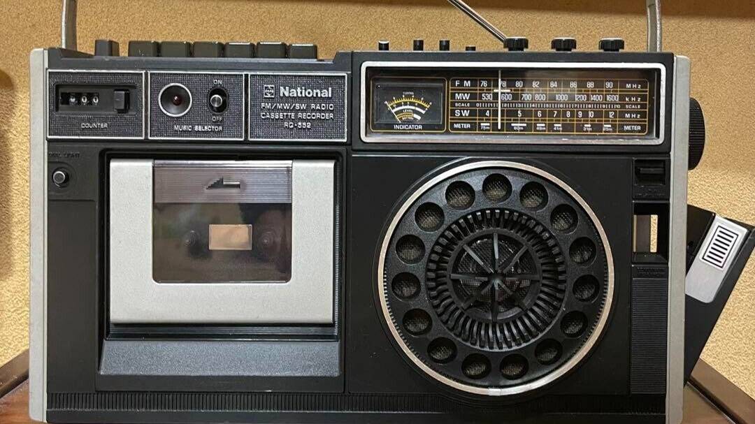 Винтажный радиоприемник National RQ-552 AM FM SW от Panasonic-Япония-1974-год