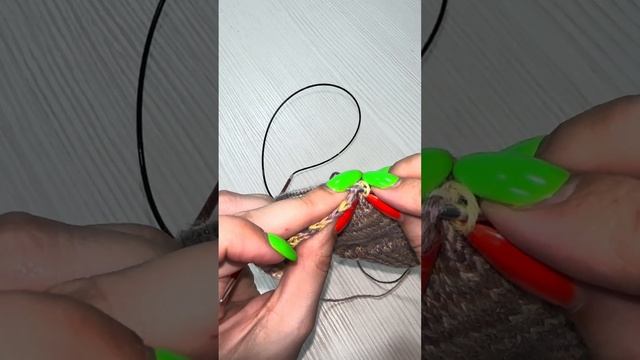 как ПОДНЯТЬ ПЕТЛИ по стенке пятки БЕЗ ДЫРОК🧦 #носки #в
