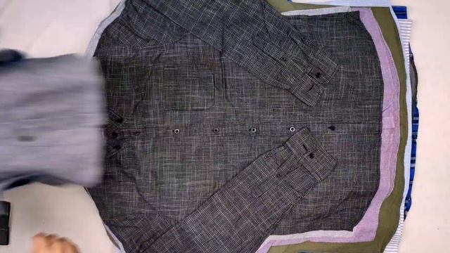 g-169. Рубашки муж. дл. рукав CREAM. Лот 16853 11,4кг. 45ед.