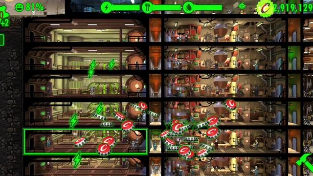 midnight #106 Fallout Shelter. Закончил миссию и теперь нужно собрать всё, что нашёл на миссии