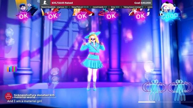 Just Dance + (Plus) - Material Girl от Madonna - Трейлер