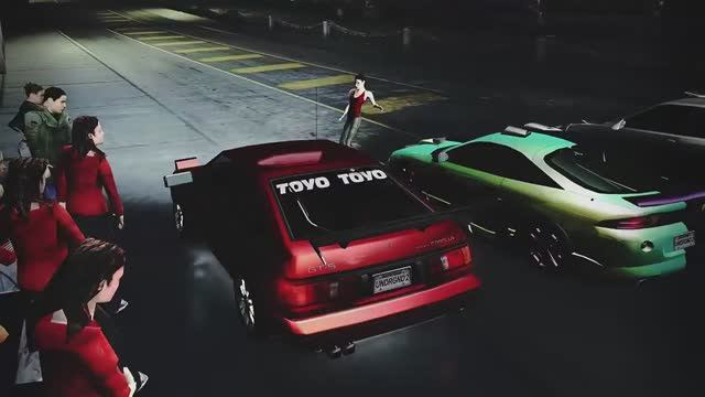 NFSU2 AE86 maximum traffic