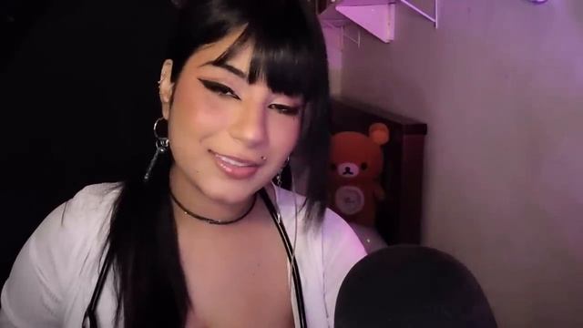SakuraJu ASMR. Ролевая игра - медицинский осмотр, тихий голос, движения рук, звуки рта.