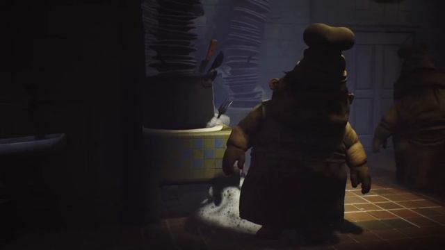 Прохождение Little Nightmares, глава 3, вторая часть. Лиса стримит.