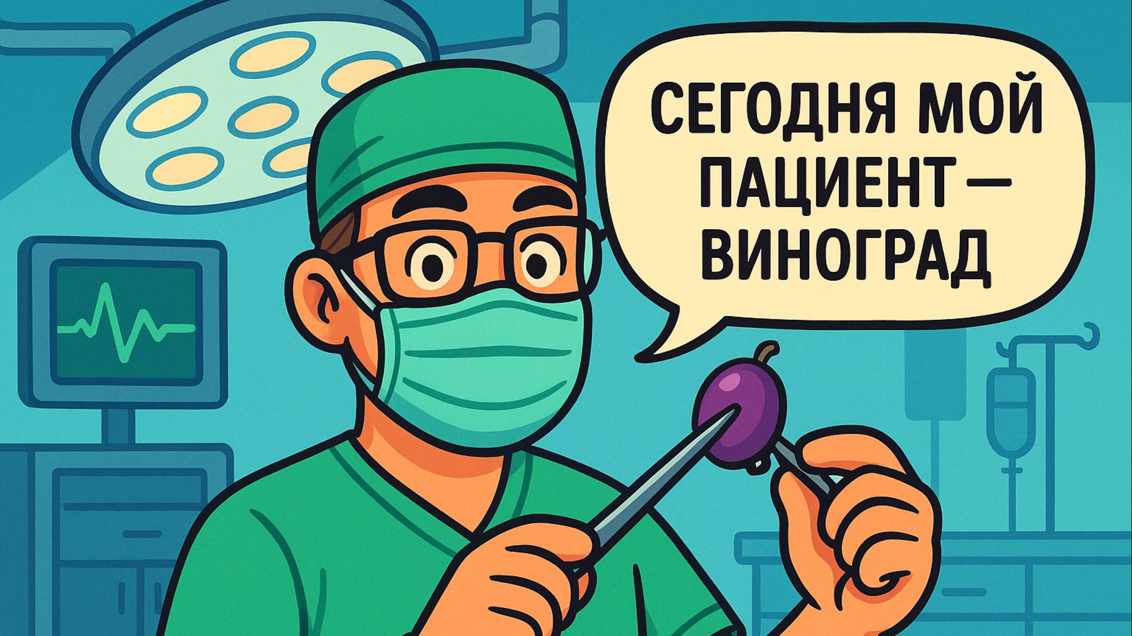 🫀 Операция на винограде: как робот da Vinci учится спасать сердца