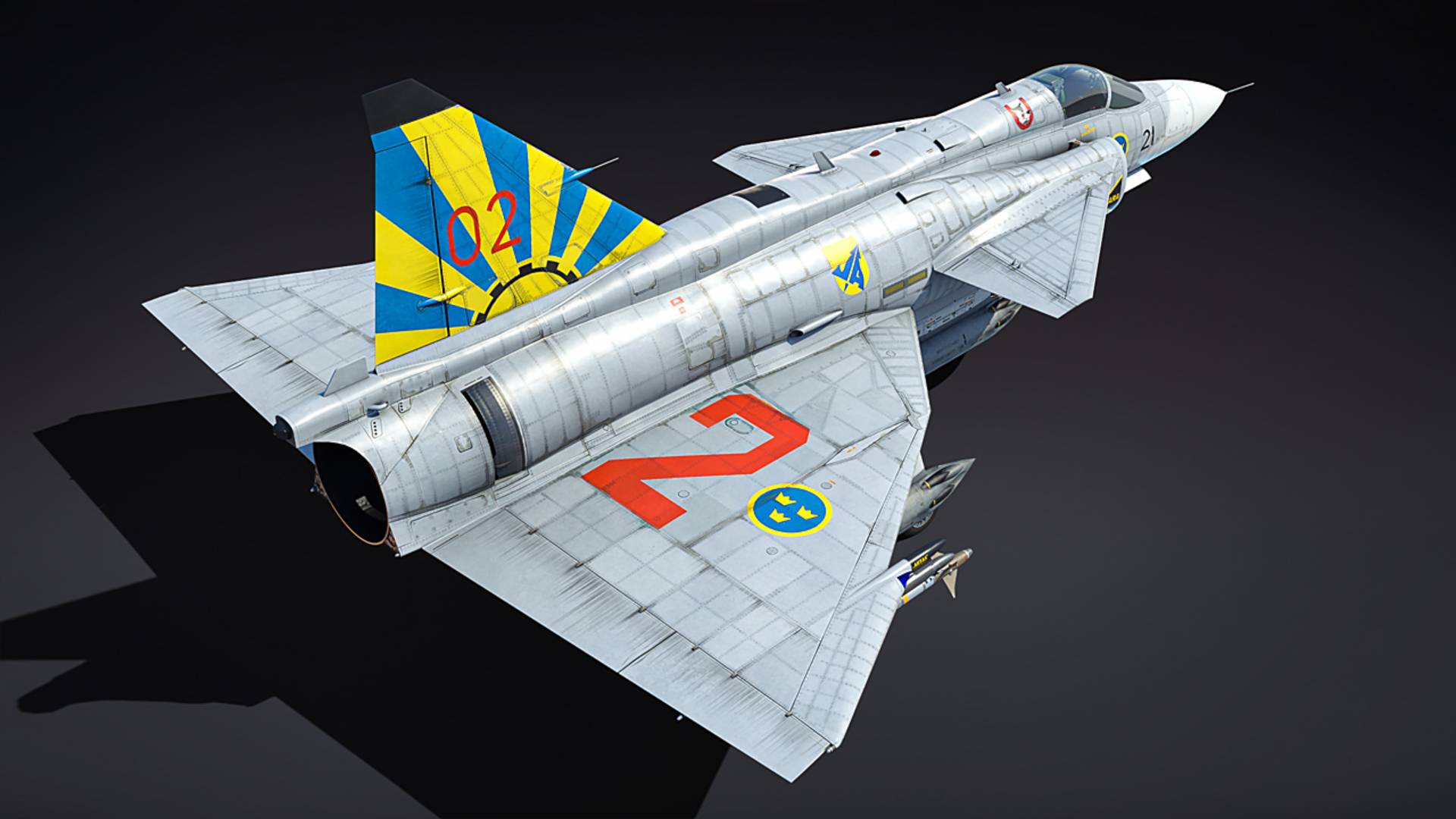 Saab JA 37DI Viggen F21