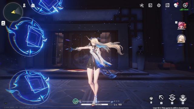 Wuthering Waves 2.4 Cartethyia (Картефия): анимация ожидания 4 в мире