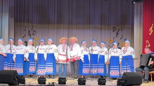 Народный ансамбль песни «МОЗЫРЯНКА»-«По тропинке снежком запорошенной»
