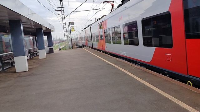 Скоростной Электропоезд Ласточка ЭС1П-002 Высокоскоростной Электропоезд Сапсан ЭВС1-05Сортировочная