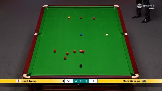 Judd Trump produces superb century break of 109 vs Mark Williams  | 2025 Halo World Championship