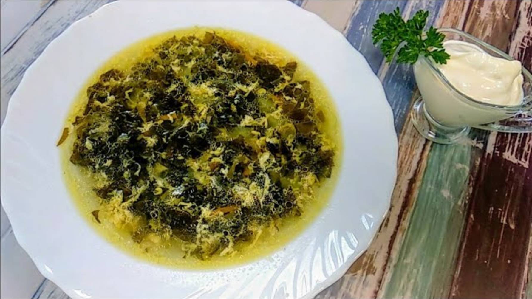 Суп с ЩАВЕЛЕМ и ЯЙЦОМ. Без лишних слов Вкусно!