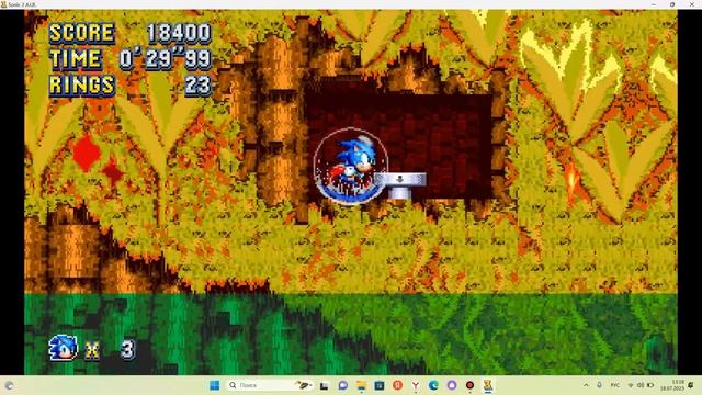 Sonic 3 AIR. Mania Mod. Angel Island.ч.1