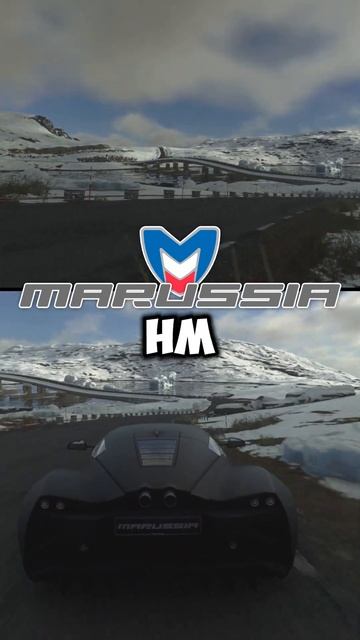 Российский суперкар Marussia B2 в игре Driveclub #shorts