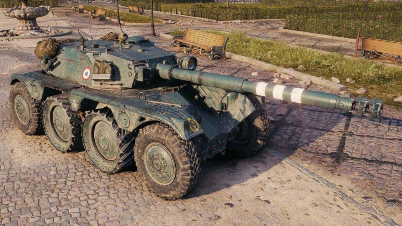 Hotchkiss EBR (МИР ТАНКОВ). Игра на легком танке.