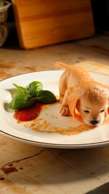 Мясной Шарик: История Щеночка, Который Полюбил Пасту 🍝🐶