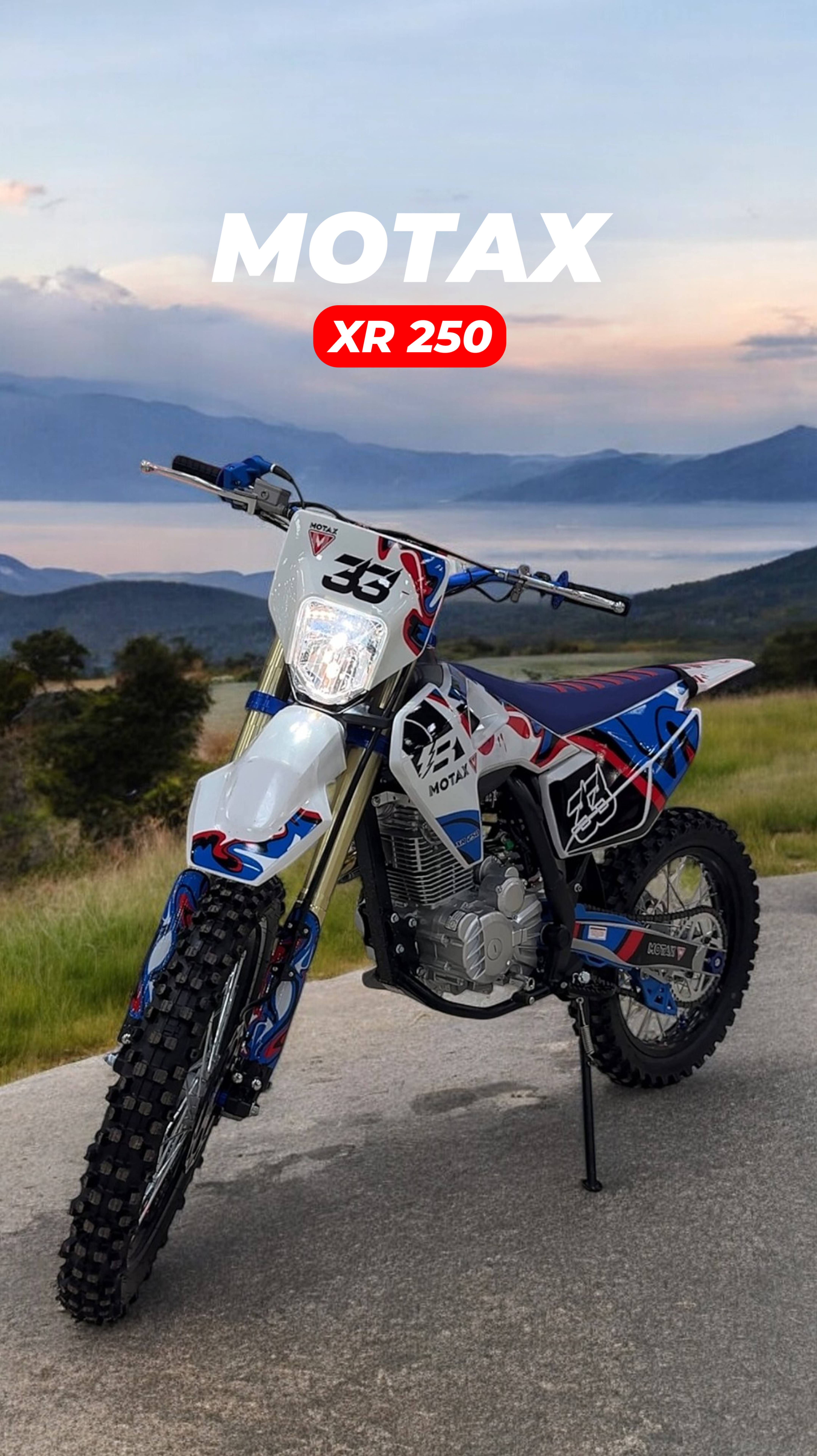 MOTAX XR250 — создан, чтобы приковывать к себе все взгляды 😵