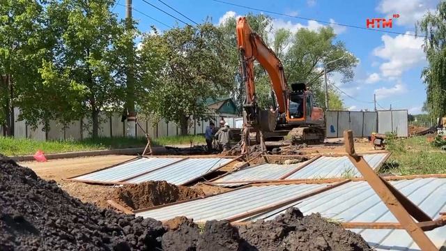 Ремонт канализационного коллектора на пересечении ул. Грузинская и ул. Республиканская