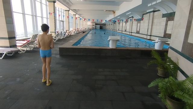 Бассейн в спа-отеле Ливадийский. пгт. Ливадия. Крым. май 2025