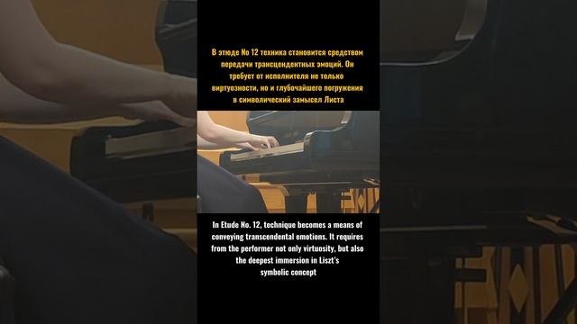 Ференц Лист

Трансцендентные этюды

№ 12 си-бемоль минор 

«Метель»


(исп. Ксения Максимова)