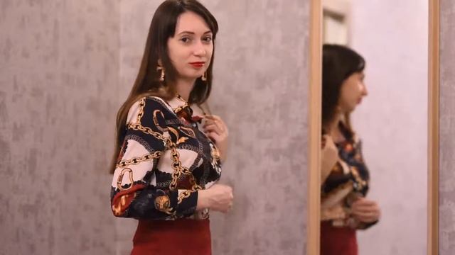 Блуза с цепями от #Sheinside