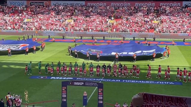 За кадром, матч тура Спартак - Рубин 19 мая 2024 года!!!! Вручение регалий!!!