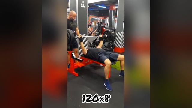 Жим лёжа. Ананьев Дмитрий. 120 кг.