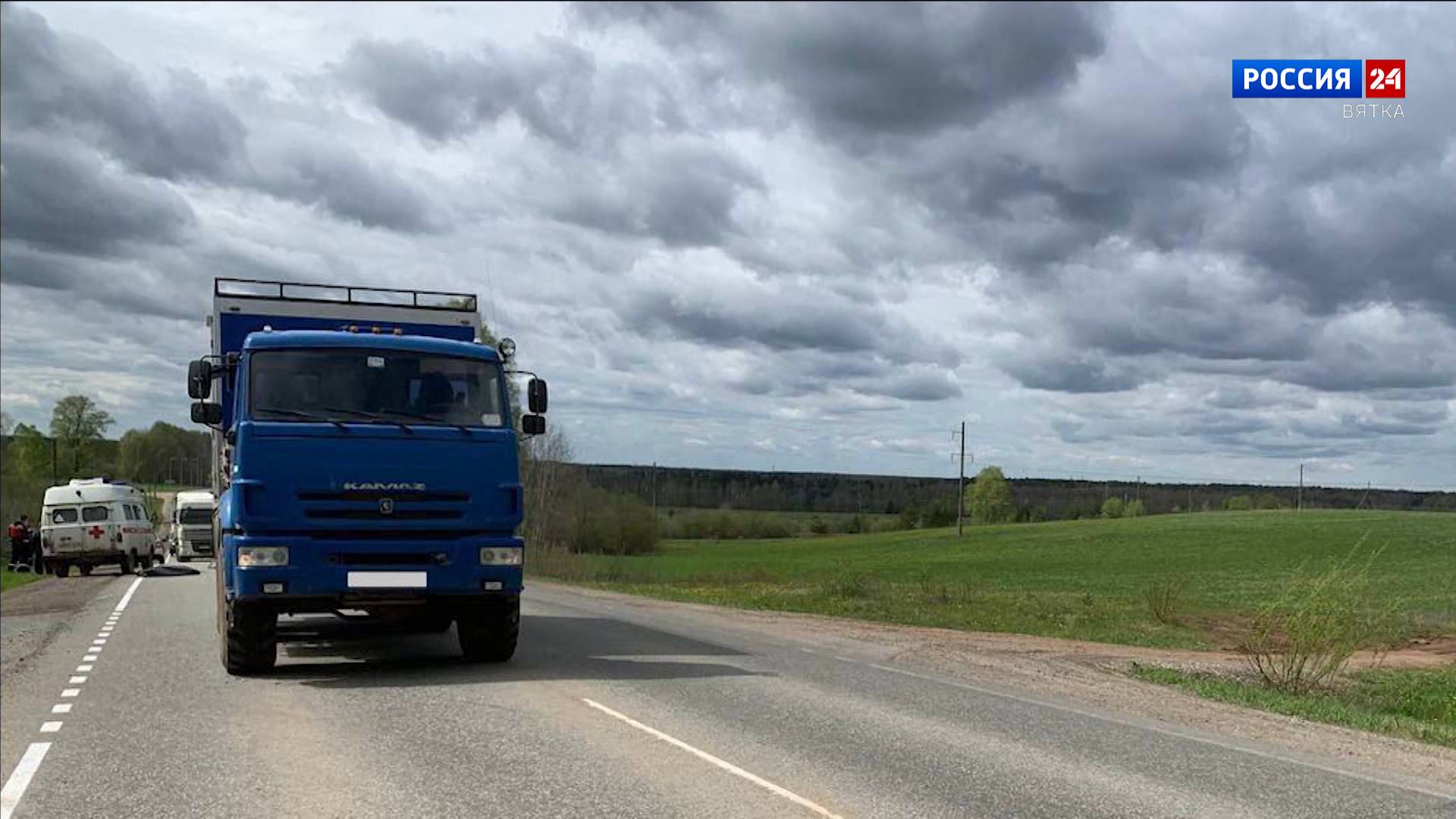 КАМАЗ насмерть сбил мужчину в поселке Ключи Кирово-Чепецкого района