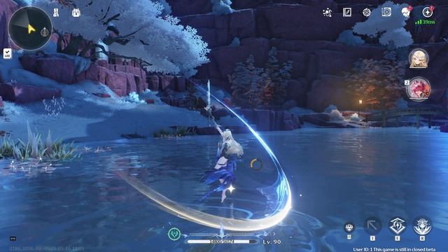 Wuthering Waves 2.4: Cartethyia (Картефия) демонстрация переключения на Флёрделис ч.2