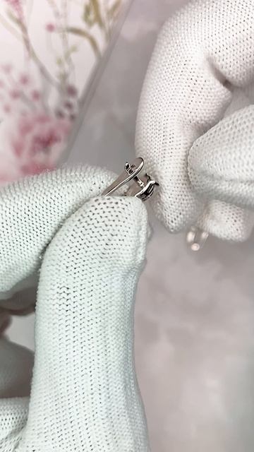 Серьги с лаб. бриллиантами арт: К9291