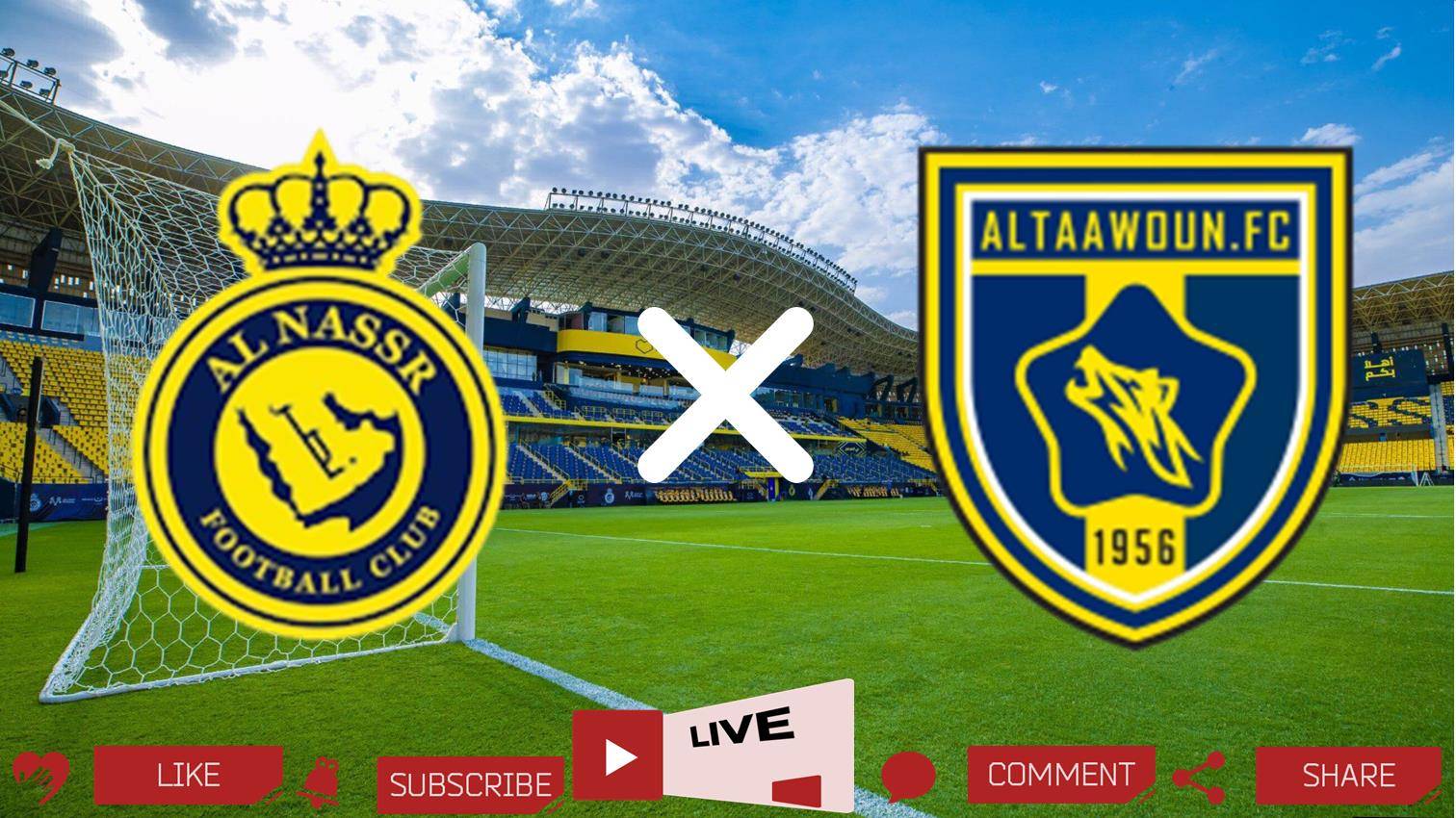 Аль-Наср - Аль-Таавун прямая трансляция