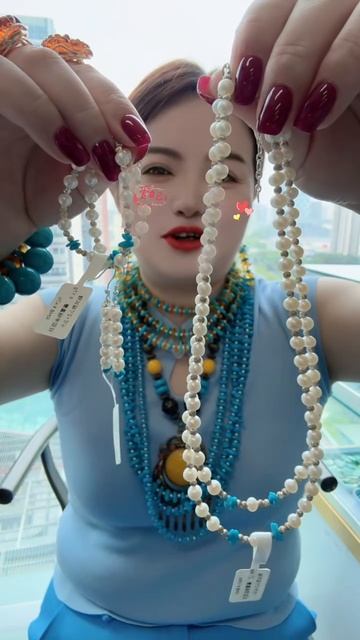 250515-14 Sleeping Beauty Turquoise & Pearls: The Pinnacle of Set Beauty